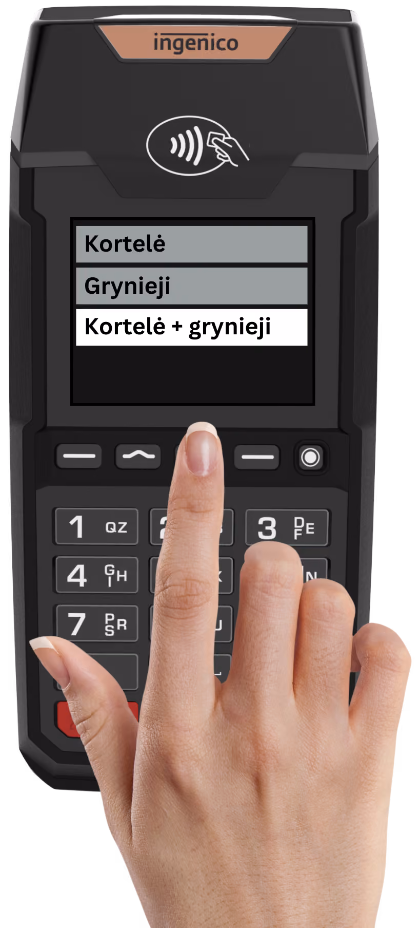 EPS One mobilus kasos aparatas